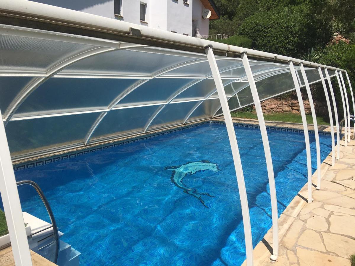 Casa Acogedora Familiar Con Piscina Pallejá Exterior photo